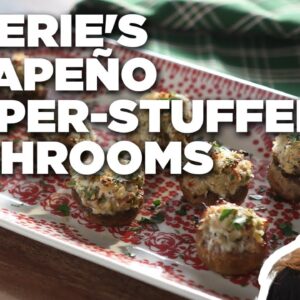 Valerie Bertinelli's Jalapeño Popper-Stuffed Mushrooms | Food Network