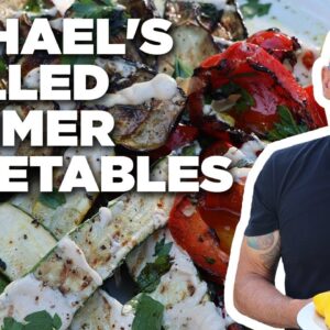 Michael Symon's Grilled Summer Vegetables | Symon Dinner's Cooking Out | Food Network