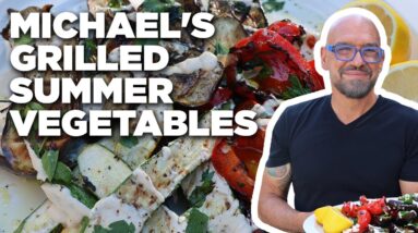 Michael Symon's Grilled Summer Vegetables | Symon Dinner's Cooking Out | Food Network