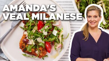 Amanda Freitag's Veal Milanese | Guy's Ranch Kitchen | Food Network