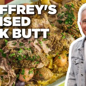 Geoffrey Zakarian's Braised Pork Butt with Cabbage, Sausage and Mustard | The Kitchen | Food Network