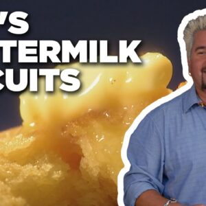 Guy Fieri's Buttermilk Biscuits | Guy's Big Bite | Food Network