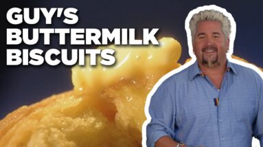 Guy Fieri's Buttermilk Biscuits | Guy's Big Bite | Food Network