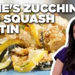 Katie Lee Biegel's Zucchini and Squash Gratin | The Kitchen | Food Network