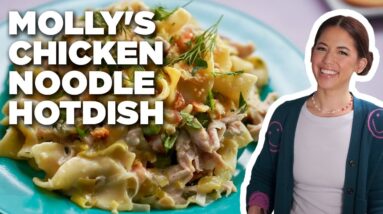 Molly Yeh's Chicken Noodle Hotdish | Girl Meets Farm | Food Network