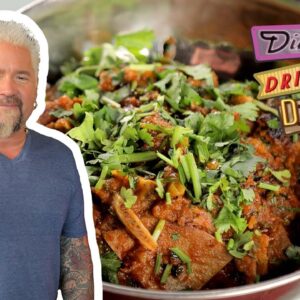 Guy Fieri Eats Pakistani Goat Karahi in Idaho | Diners, Drive-Ins and Dives | Food Network