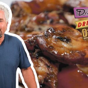 Guy Fieri Eats Jerk Chicken in Las Vegas, NV | Diners, Drive-Ins and Dives | Food Network