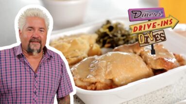 Guy Fieri Eats Real Deal Soul Food in Savannah, GA | Diners, Drive-Ins and Dives | Food Network