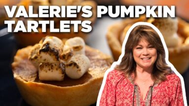Valerie Bertinelli's Pumpkin Tartlets | Valerie's Home Cooking | Food Network