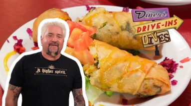 Guy Fieri Eats Soul Food at Mert's Heart & Soul in NC | Diners, Drive-Ins and Dives | Food Network