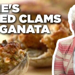 Anne Burrell's Baked Clams Oreganata | Secrets of a Restaurant Chef | Food Network