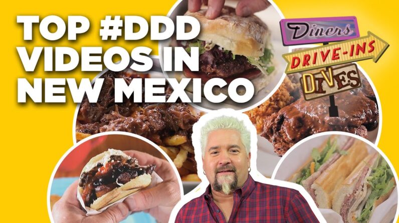Top 5 #DDD Videos in New Mexico with Guy Fieri | Diners, Drive-Ins and Dives | Food Network