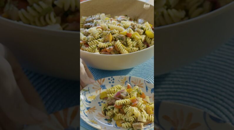 Sausage and Peppers Pasta Salad | Food Network