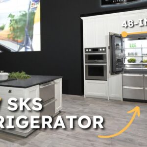 SKS SKSFD4826P: The Most Unique 48-Inch Built in Refrigerator