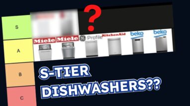 Best Dishwasher Tier List: 17 Models Ranked