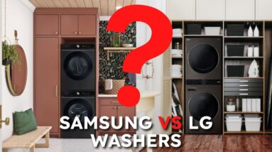 Samsung vs. LG Washers: Which Brand is Best?