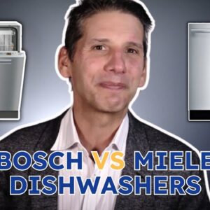Top Tier Dishwasher Brands: Bosch vs. Miele | Which Cleans Better?