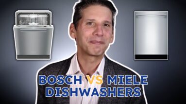 Top Tier Dishwasher Brands: Bosch vs. Miele | Which Cleans Better?