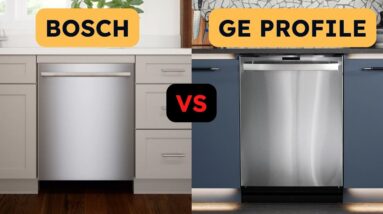 Bosch vs. GE Profile: Which Brand Offers the Best Dishwasher for You?