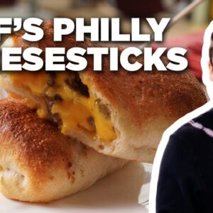 Jeff Mauro's Philly CheeseSticks | The Kitchen | Food Network