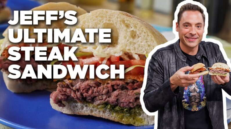 Jeff Mauro's Ultimate Steak Sandwich | The Kitchen | Food Network