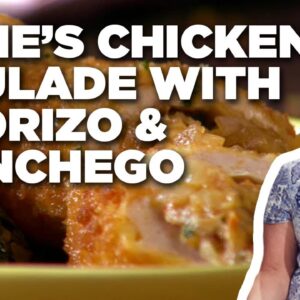 Anne Burrell's Chicken Roulade with Chorizo & Manchego | Secrets of a Restaurant Chef | Food Network