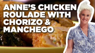 Anne Burrell's Chicken Roulade with Chorizo & Manchego | Secrets of a Restaurant Chef | Food Network