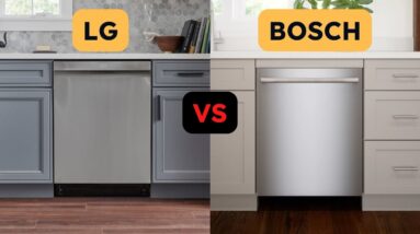 Bosch PowerControl vs. LG Steam Dishwashers: Which Should You Buy?