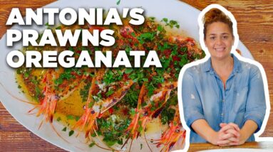Antonia Lofaso's Prawns Oreganata | Feast of the Seven Fishes | Food Network
