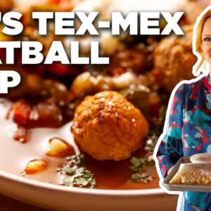 Ree Drummond's Tex-Mex Meatball Soup | The Pioneer Woman | Food Network