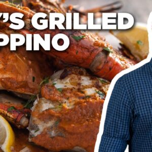 Guy Fieri's Grilled Cioppino with Fire-Roasted Tomato | Guy's Big Bite | Food Network