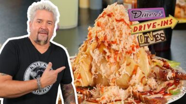 Guy Fieri Eats a Seafood Volcano in New Orleans | Diners, Drive-Ins and Dives | Food Network