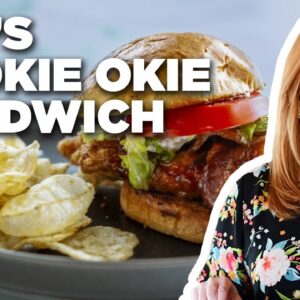 Ree Drummond's Smokie Okie (Fried Chicken BLT Sandwich) | The Pioneer Woman | Food Network