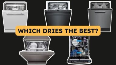 Final Test Results: Best Dishwashers for Drying