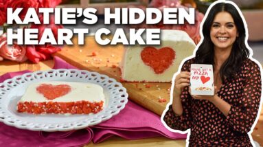 Katie Lee Biegel's Hidden Heart Cake | The Kitchen | Food Network