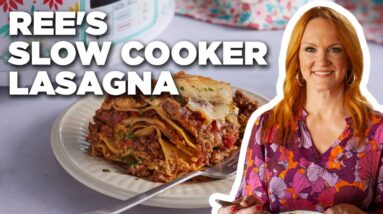 Ree Drummond's Slow Cooker Lasagna | The Pioneer Woman | Food Network