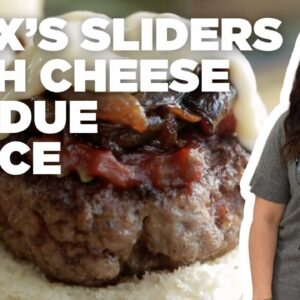 Alex Guarnaschelli's Sliders with a Cheese Sauce Guy Fieri Calls "Redunkulous" | Food Network