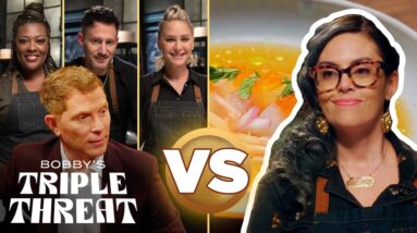Titans vs. Chef Claudette Zepeda | Full Episode Recap | Bobby’s Triple Threat | Food Network