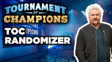 Guy Fieri Reveals the TOC Randomizer | Tournament of Champions | Food Network