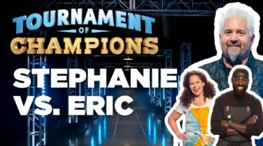 SNEAK PEEK: Tournament of Champions | First Battle of Episode 3 | Stephanie Izard vs. Eric Adjepong