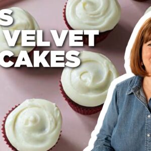 Ina Garten's Red Velvet Cupcakes | Barefoot Contessa | Food Network