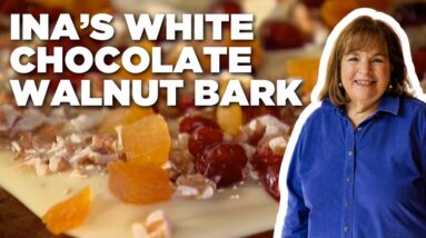 Ina Garten's White Chocolate Bark | Barefoot Contessa | Food Network
