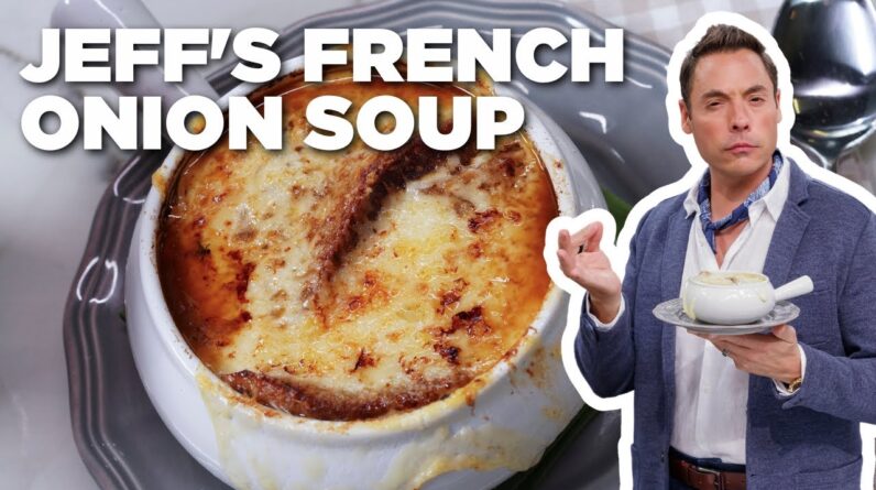 Jeff Mauro's French Onion Soup | The Kitchen | Food Network