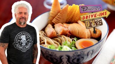 Guy Eats LIGHTS OUT Noodles + Crawfish Dumplings in TN | Diners, Drive-Ins and Dives | Food Network