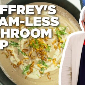 Geoffrey Zakarian's 5-Star Cream-less Mushroom Soup | The Kitchen | Food Network