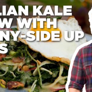 Guy Fieri Makes Italian Kale Slaw with Chef Mark Stark | Guy’s Big Bite | Food Network