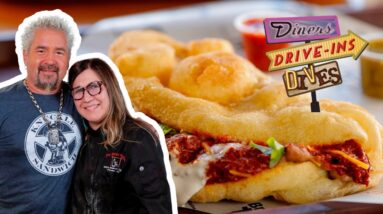 Guy Eats Native American Fry Bread + Pozole in Phoenix | Diners, Drive-Ins and Dives | Food Network