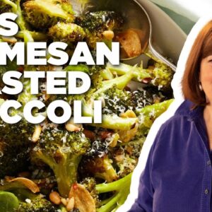 Ina Garten's Parmesan Roasted Broccoli | Barefoot Contessa | Food Network
