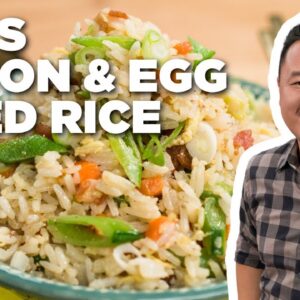 Jet Tila's Bacon and Egg Fried Rice | The Kitchen | Food Network