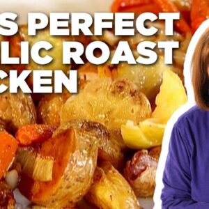 Ina Garten's Perfect Garlic Roast Chicken | Barefoot Contessa | Food Network